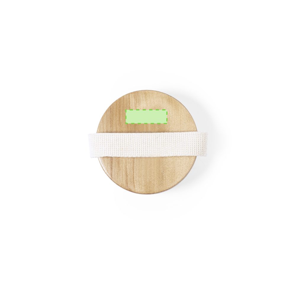 Branding diagram for Massage and peeling brush of wood Ruck – Top top top