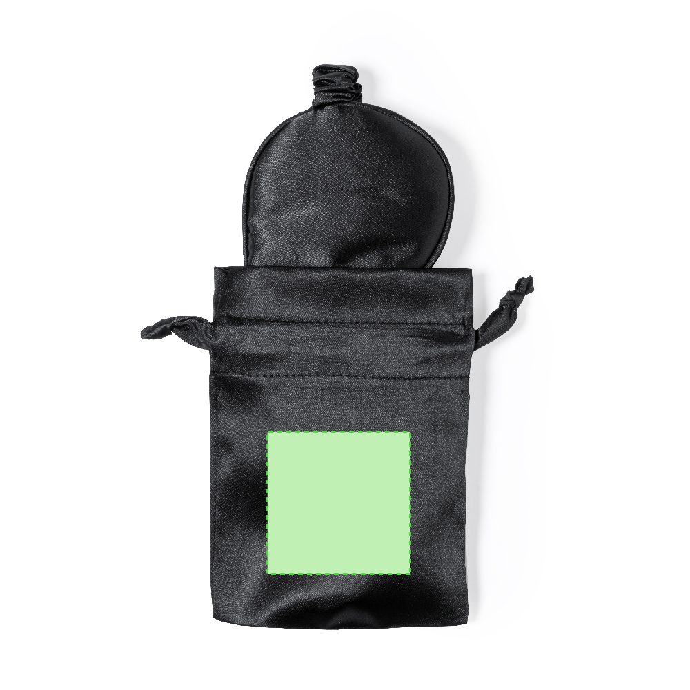 Druckskizze für Schlafmaske Brenda – In der Tasche Präsentation
