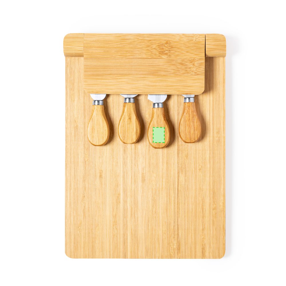 Branding diagram for Cheese Set Mildred – Handle side 3 A