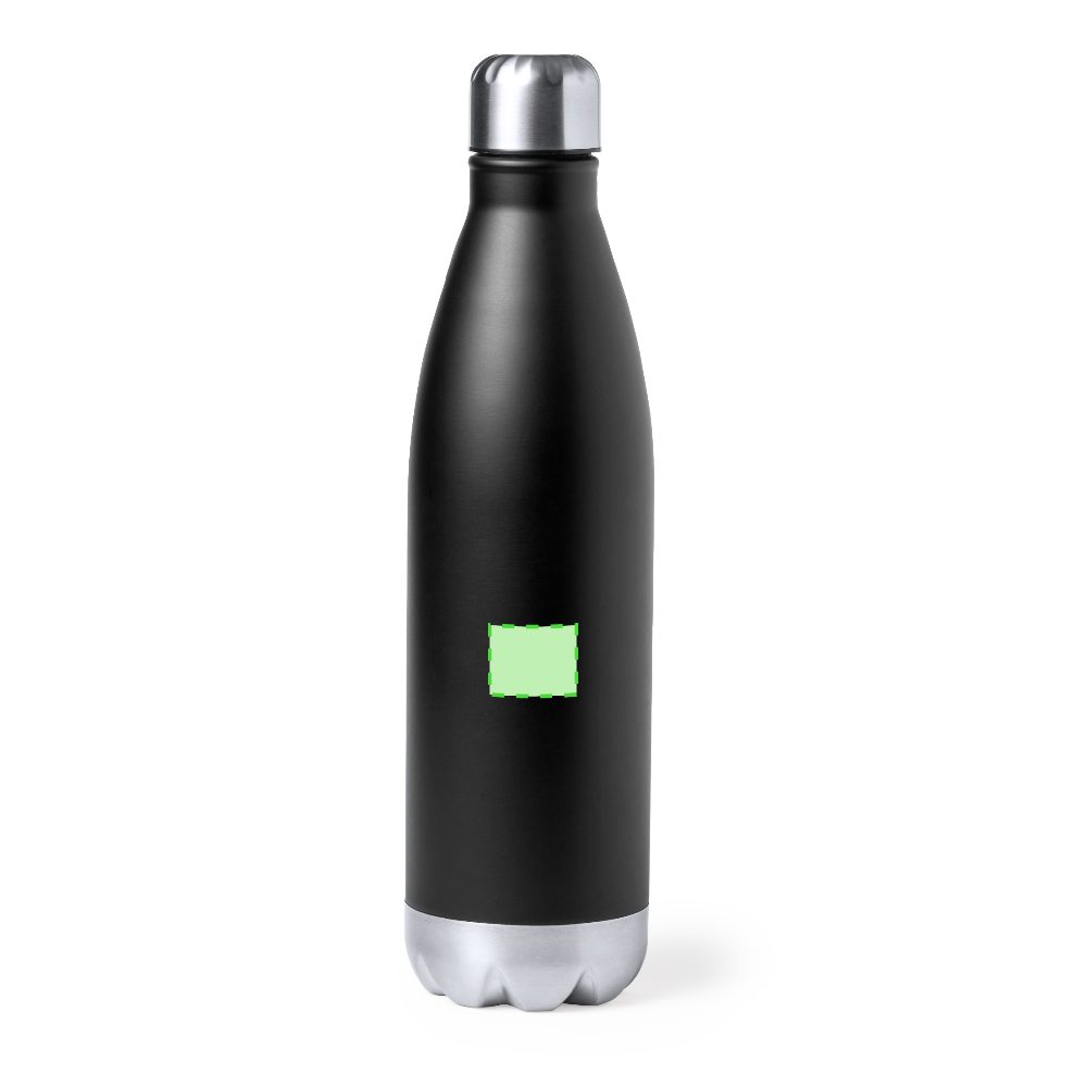 Branding diagram for Stainless steel thermal bottle 750 ml Willy – Central on the front