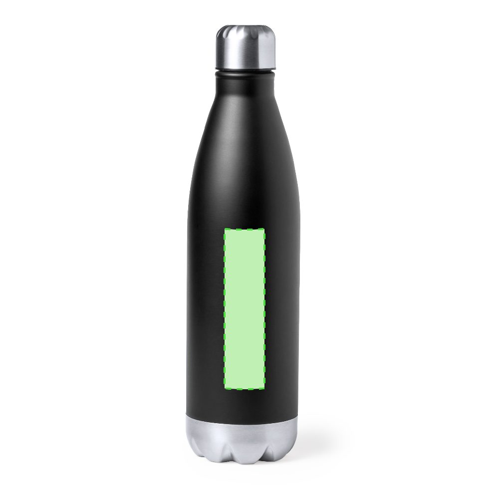 Branding diagram for Stainless steel thermal bottle 750 ml Willy – Centred on the side of the container