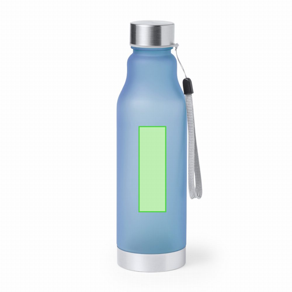 Branding diagram for Drinking bottle of RPET, 600 ml Fiodor – Area 3