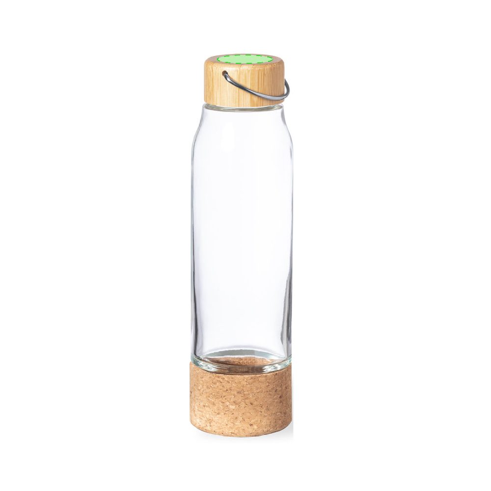 Branding diagram for Glass drinking bottle, 470 ml Aderox – Capable