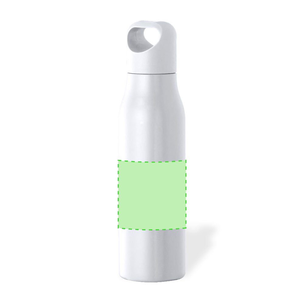 Druckskizze für Trinkflasche aus Edelstahl, 850 ml Tocker – Vorderseite, mittig