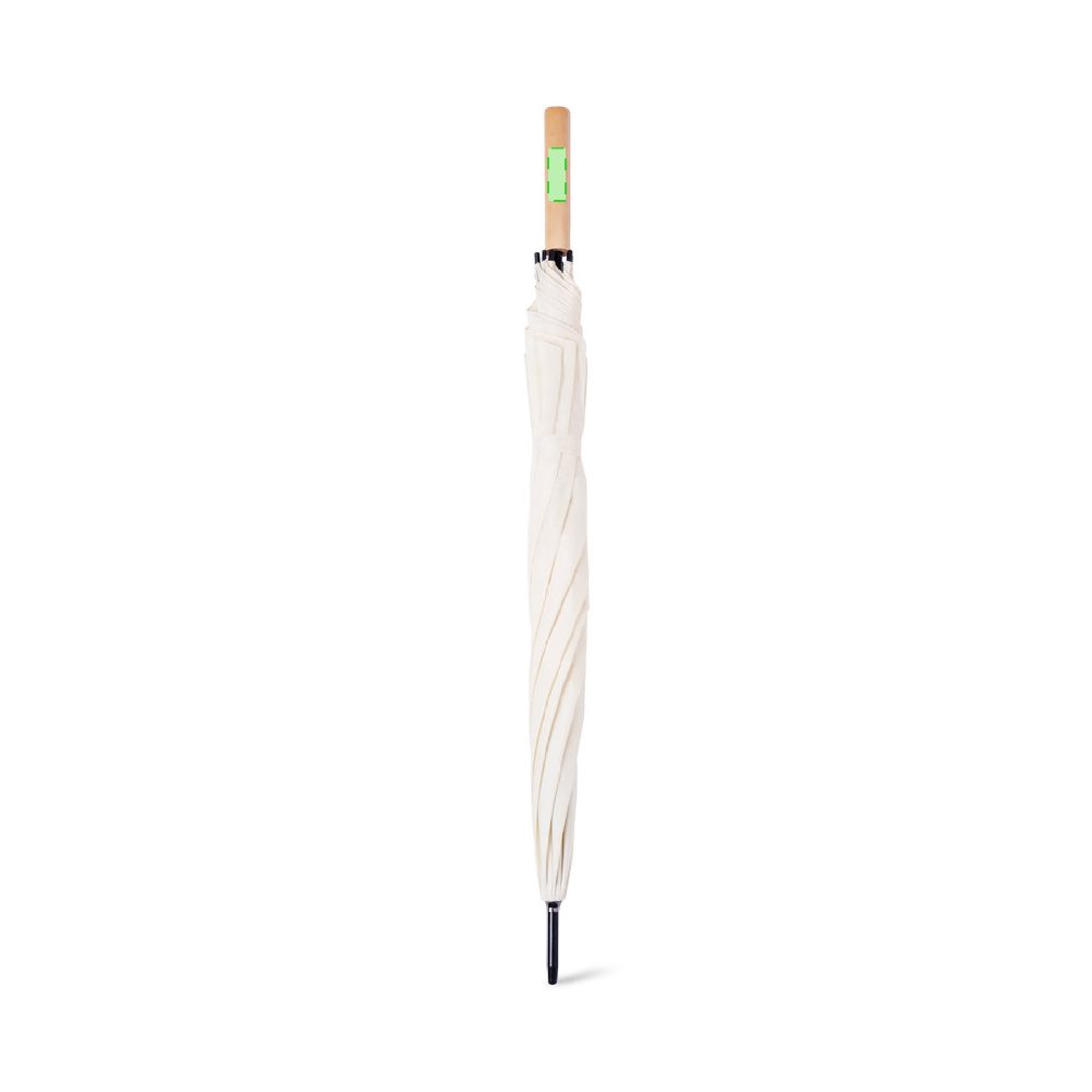 Branding diagram for Umbrella with fiberglass ribs, automatic Tinnar – Centered handle
