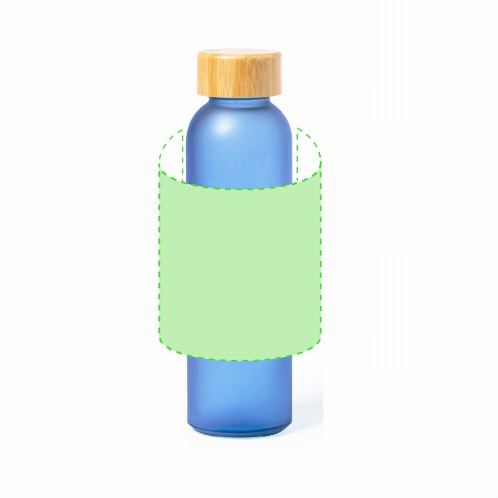 Druckskizze für Trinkflasche aus Glas, 500 ml Eskay – Fläche 5