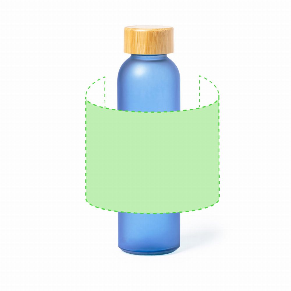 Druckskizze für Trinkflasche aus Glas, 500 ml Eskay – Fläche 7