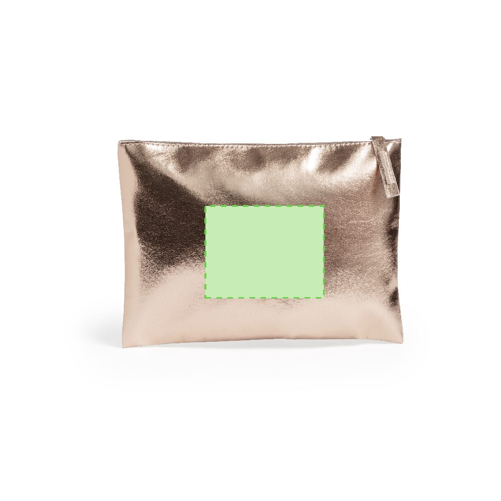 Branding diagram for Cosmetic bag of artificial leather Darak – Side B, central