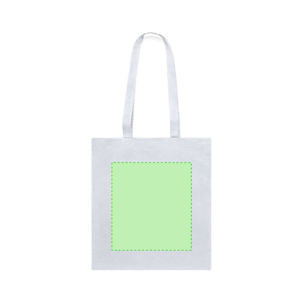 Branding diagram for Cotton shopping bag Kaiba – Side B, central