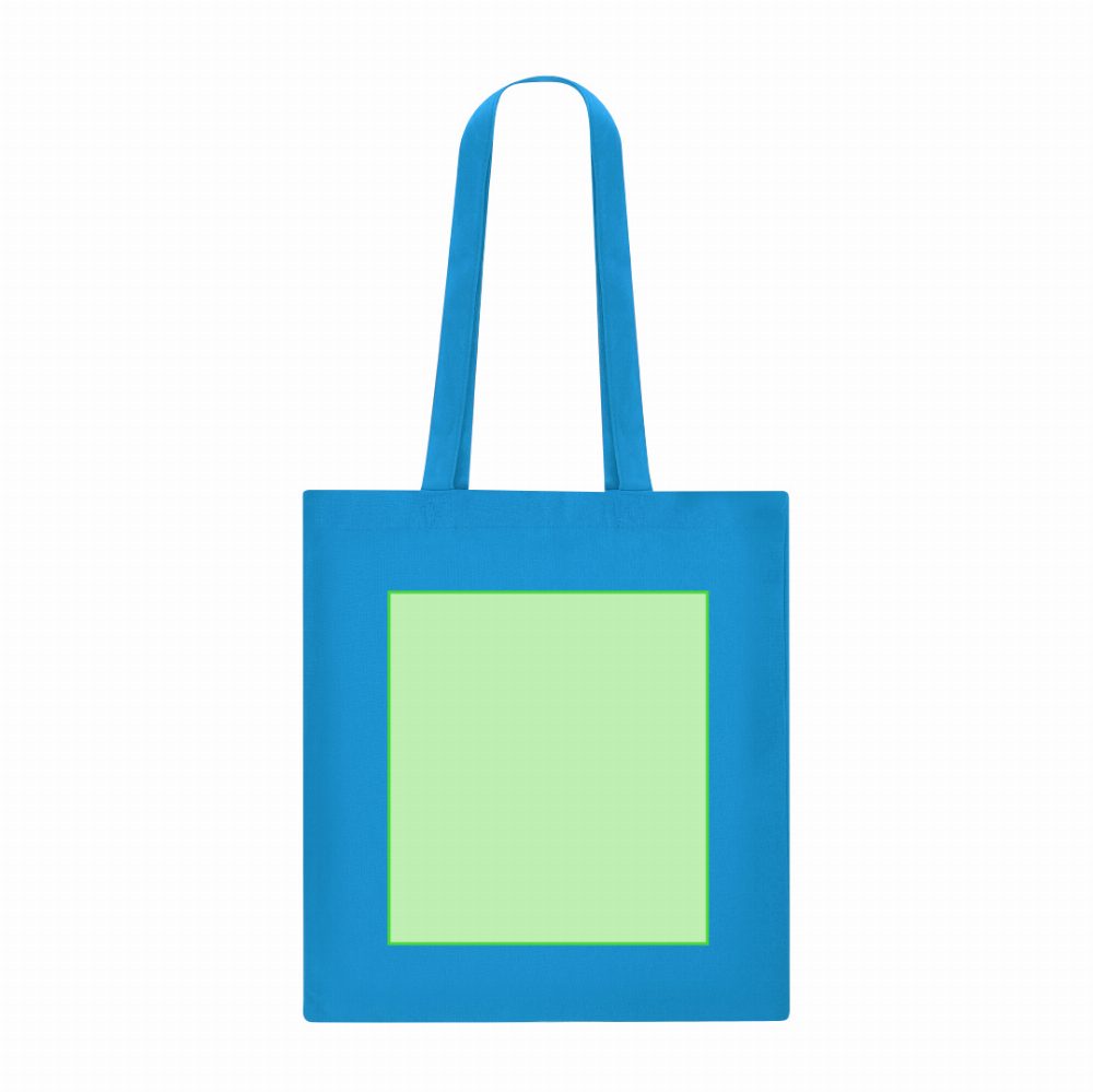 Branding diagram for Cotton shopping bag Xental – Side B, central