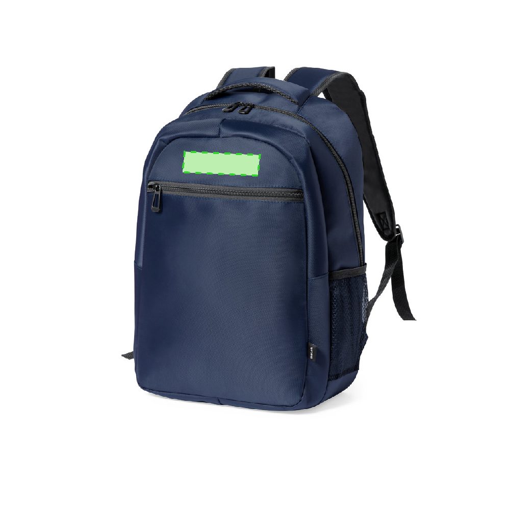 Branding diagram for Trolley rucksack Polack – Above the zipper