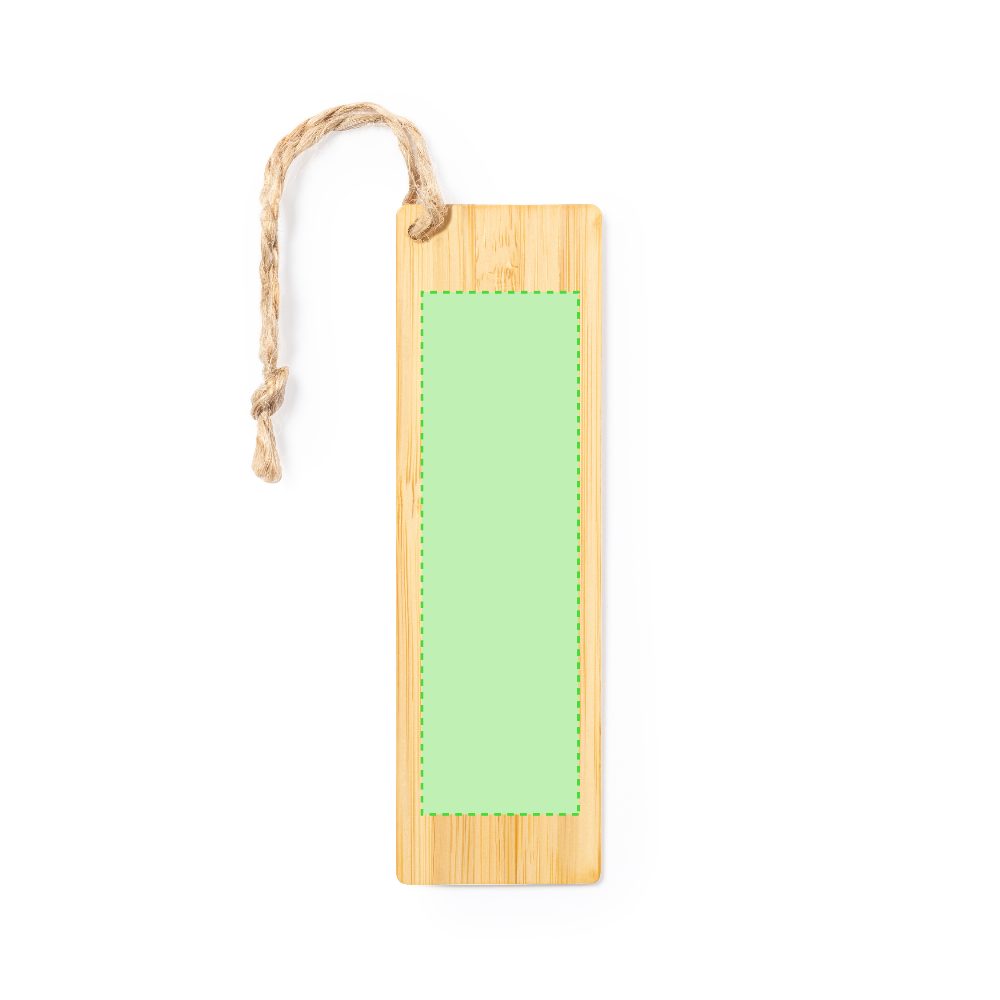 Branding diagram for Bamboo bookmarks Momo – Page A