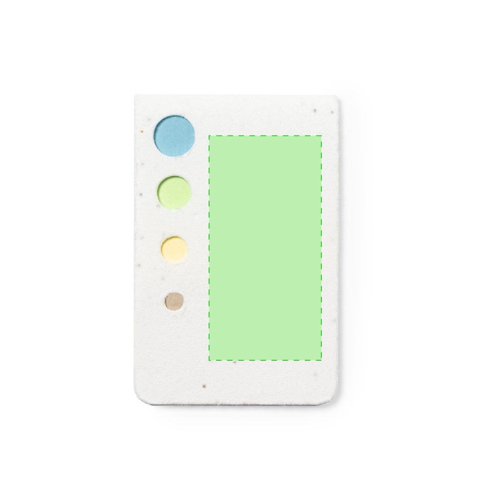 Branding diagram for Notebook of seed paper Amenti – Page A