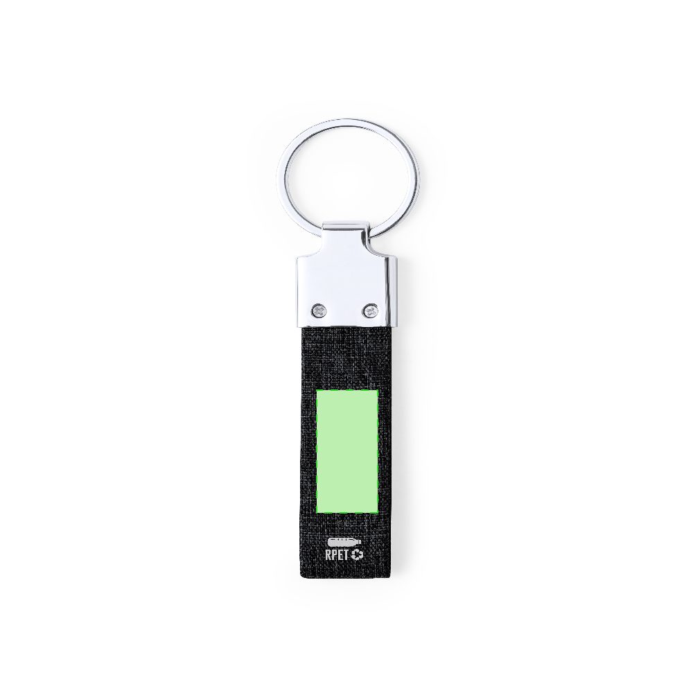 Branding diagram for Metal key rings Branis – Side B, lower area