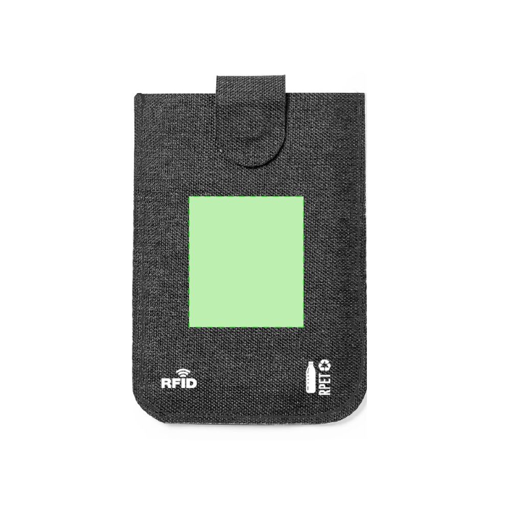 Branding diagram for Card case from RPET Guarex – Main area
