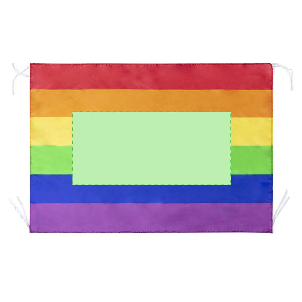 Branding diagram for Flag Zerolox – Central marking surface