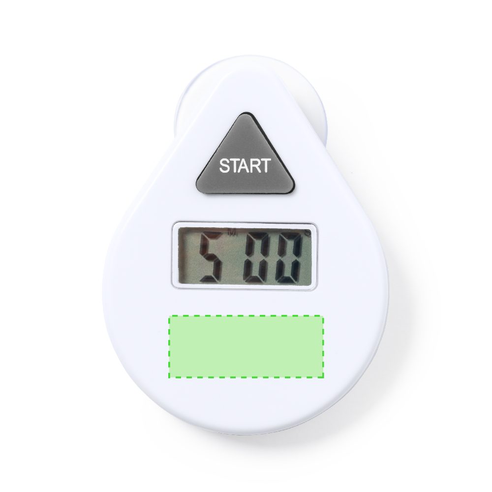 Branding diagram for Timers Vorad – Centered below