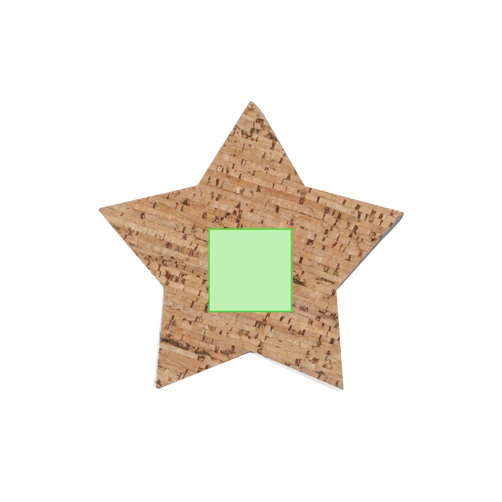 Branding diagram for Set of coasters Danop – Coasters 4 side A