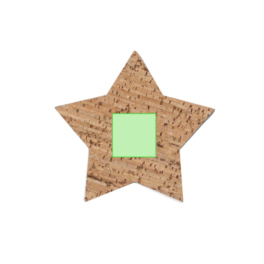 Branding diagram for Set of coasters Danop – Coasters 1 side A