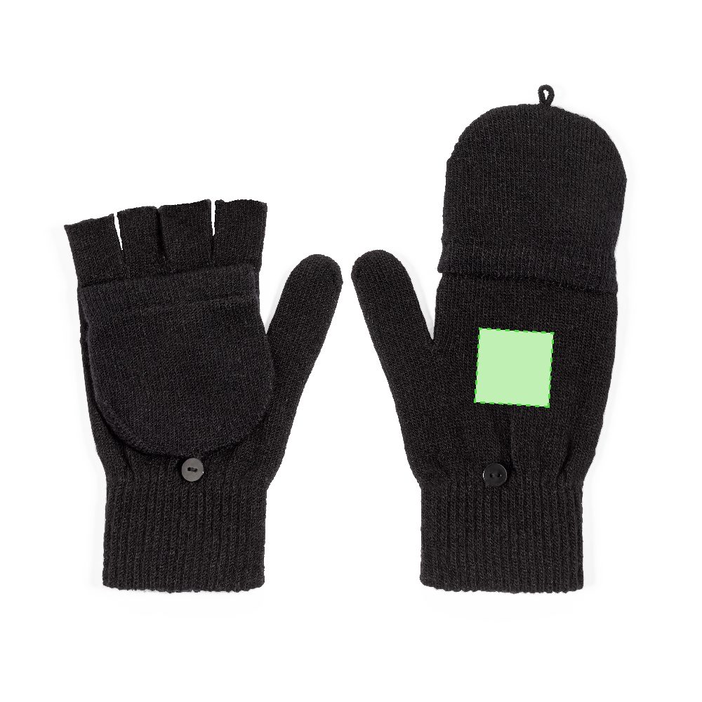Druckskizze für Handschuhe Fruwel – Rechter Handschuh
