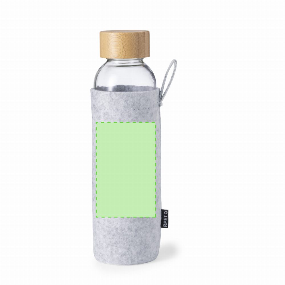 Druckskizze für Trinkflasche aus Glas, 500 ml Blorek – In dem Fall,