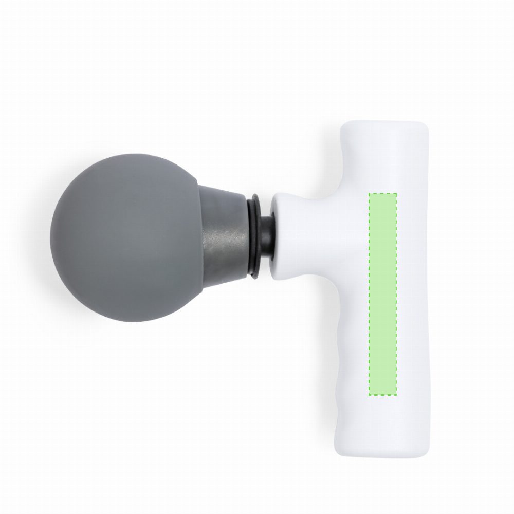 Branding diagram for Massage equipment Wally – On page A