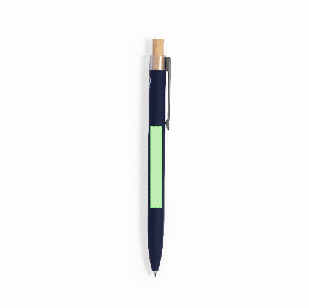 Branding diagram for Ballpoint pens of bamboo, with printing mechanism Adam – Area 2