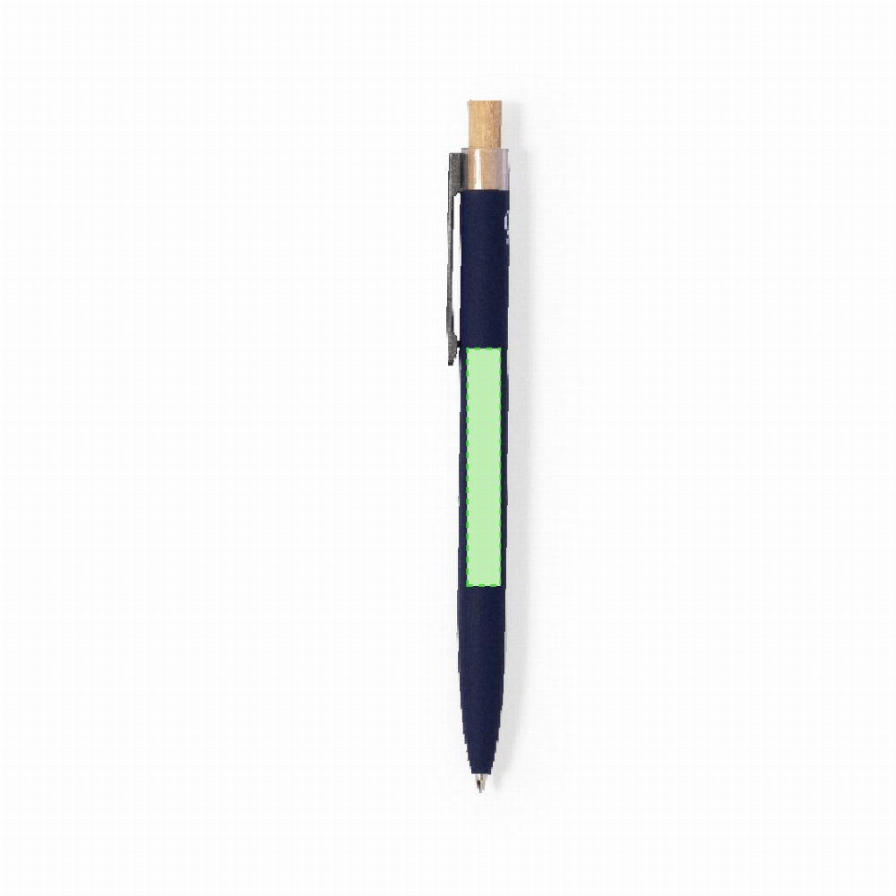Branding diagram for Ballpoint pens of bamboo, with printing mechanism Adam – Area 1