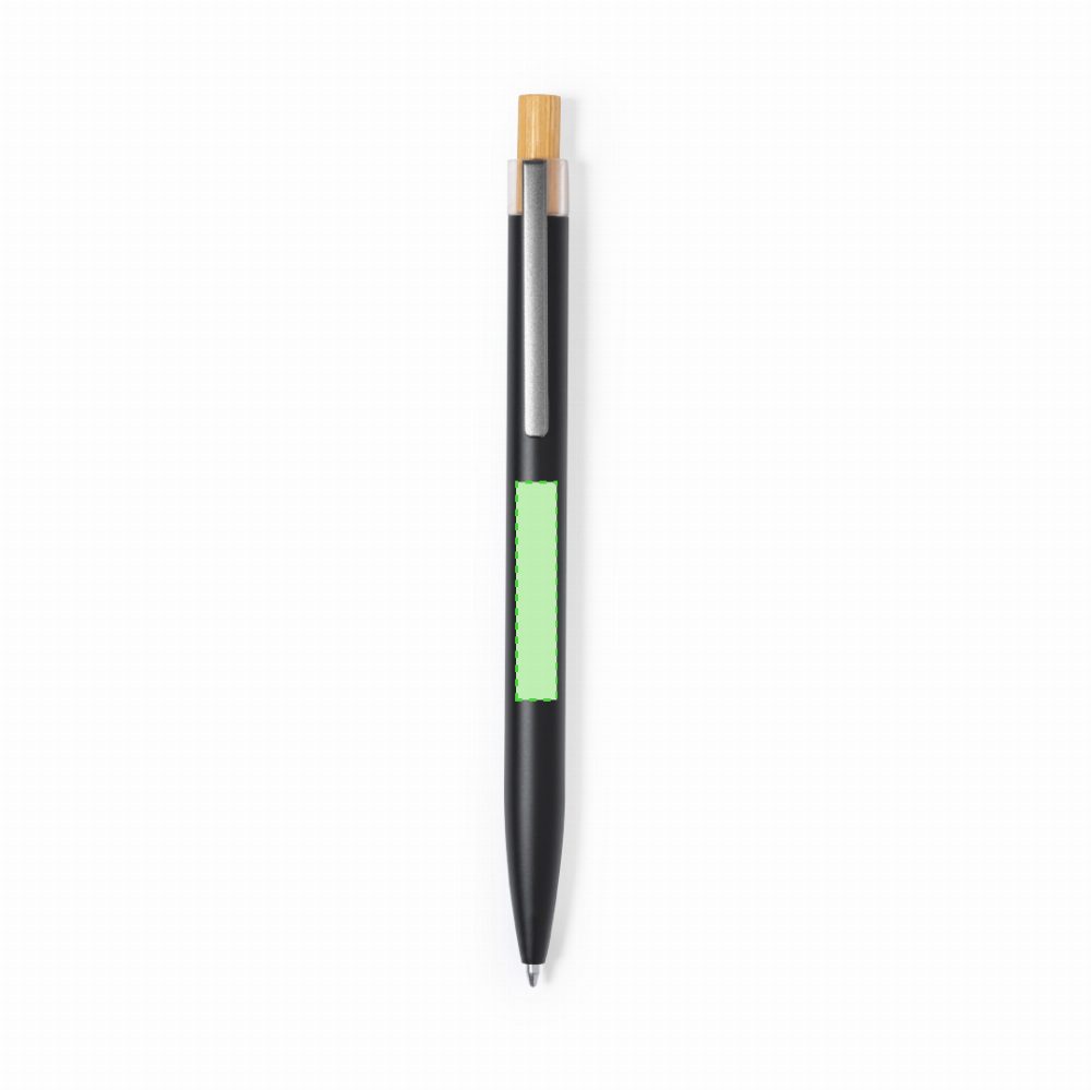 Branding diagram for Ballpoint pens of bamboo, with printing mechanism Adam – Area 4