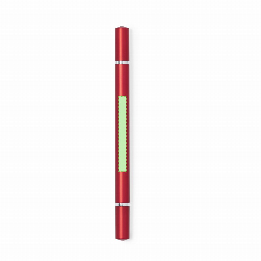 Branding diagram for 2 in 1 pen with perpetual pencil May – Area 2