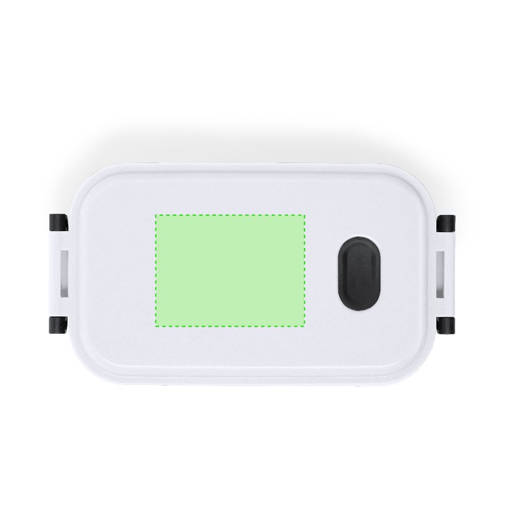 Branding diagram for Lunchbox 900 ml Alexia – Top top top