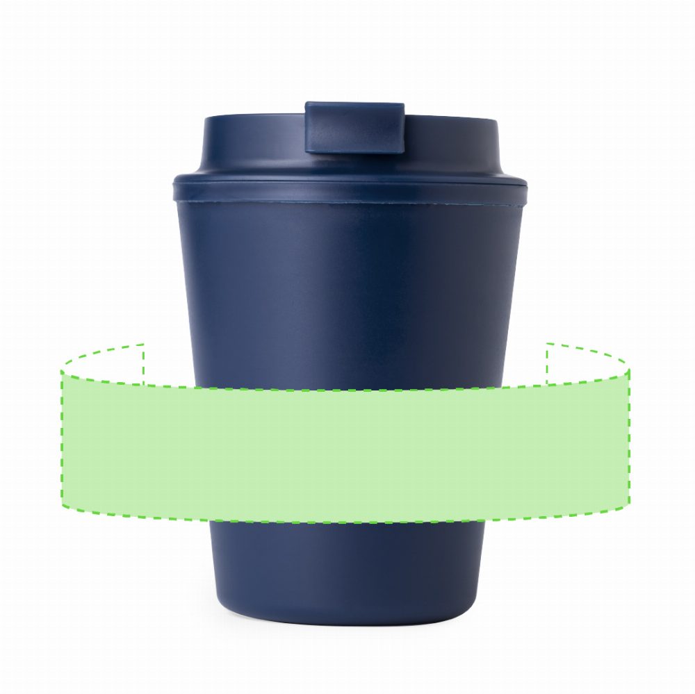 Branding diagram for Thermal beakers 300 ml Holwe – Around the cup