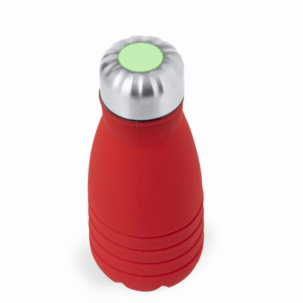 Druckskizze für Faltbare Trinkflasche aus Silikon, 550 ml Fael – Kappe