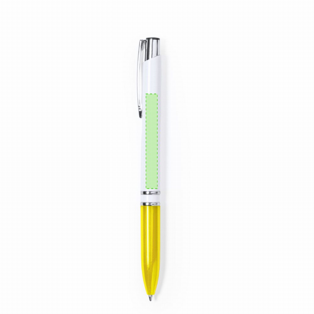 Branding diagram for Ballpoint pens with printing mechanism Laury – Area 1