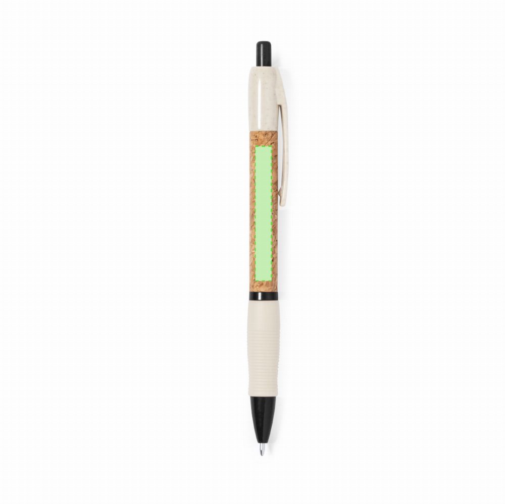 Branding diagram for Ballpoint pens of cork, with printing mechanism Ankor – Area 2