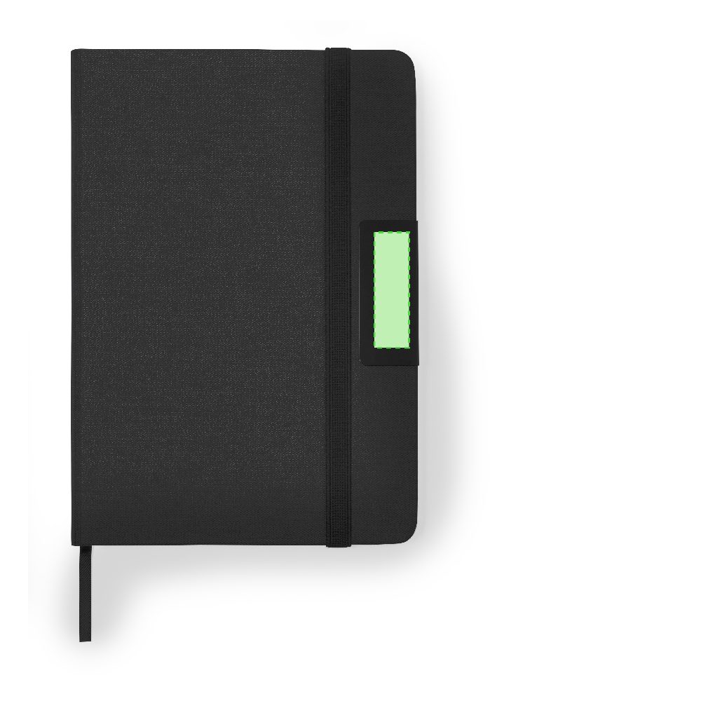 Branding diagram for Gift set with thermal bottle, notebook, pen and umbrella Gregory – In the plate