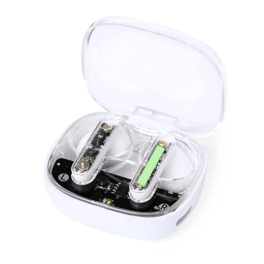 Branding diagram for Bluetooth in Ear Headphones Webex – In the right atrial