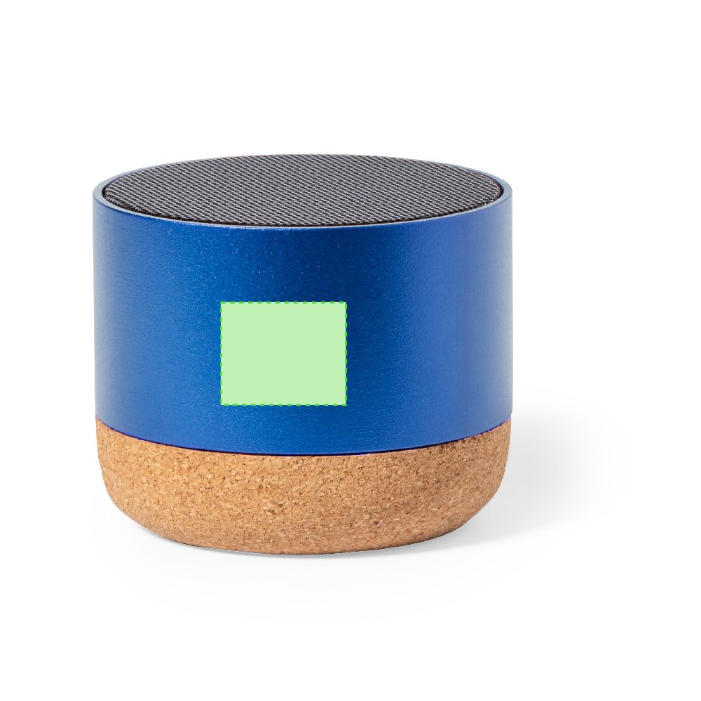 Druckskizze für Bluetooth Lautsprecher 3 W Moore – Vorderseite, mittig