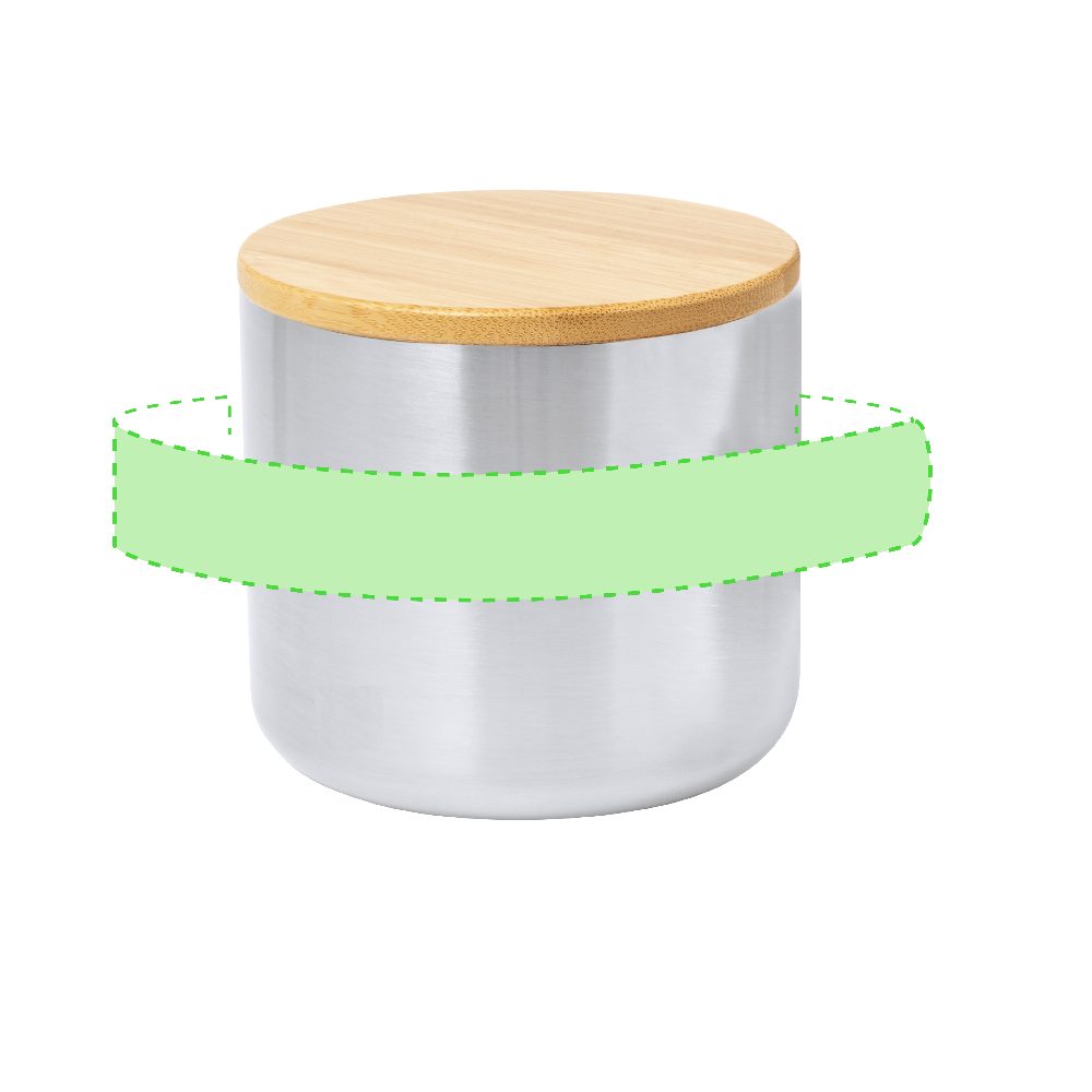 Druckskizze für Thermotasse aus recyceltem Edelstahl, 330 ml Claire – rund um die Tasse