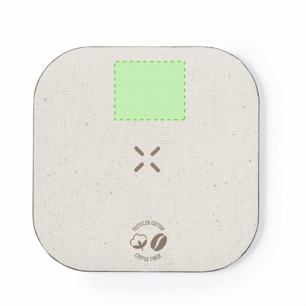 Branding diagram for Coffee fibre cable charging station, 15 W Griffin – Area 1