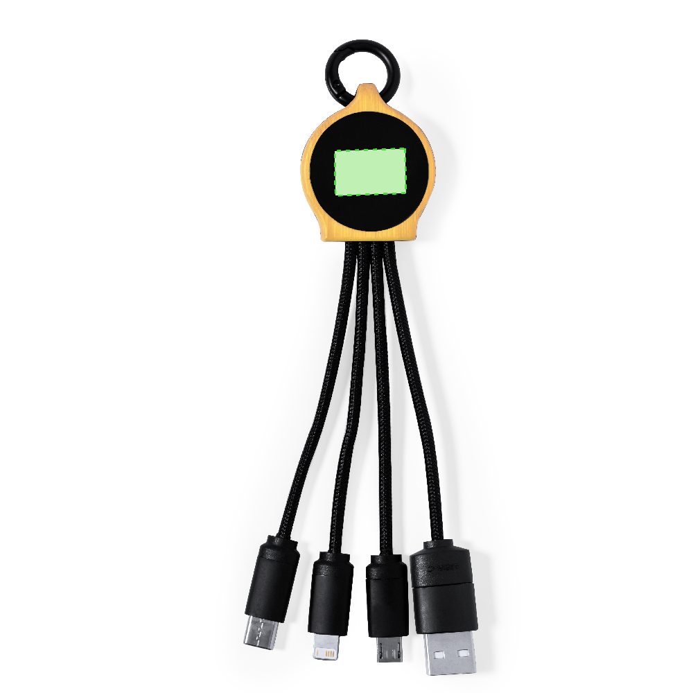 Branding diagram for Charging cables Lawrence – Front