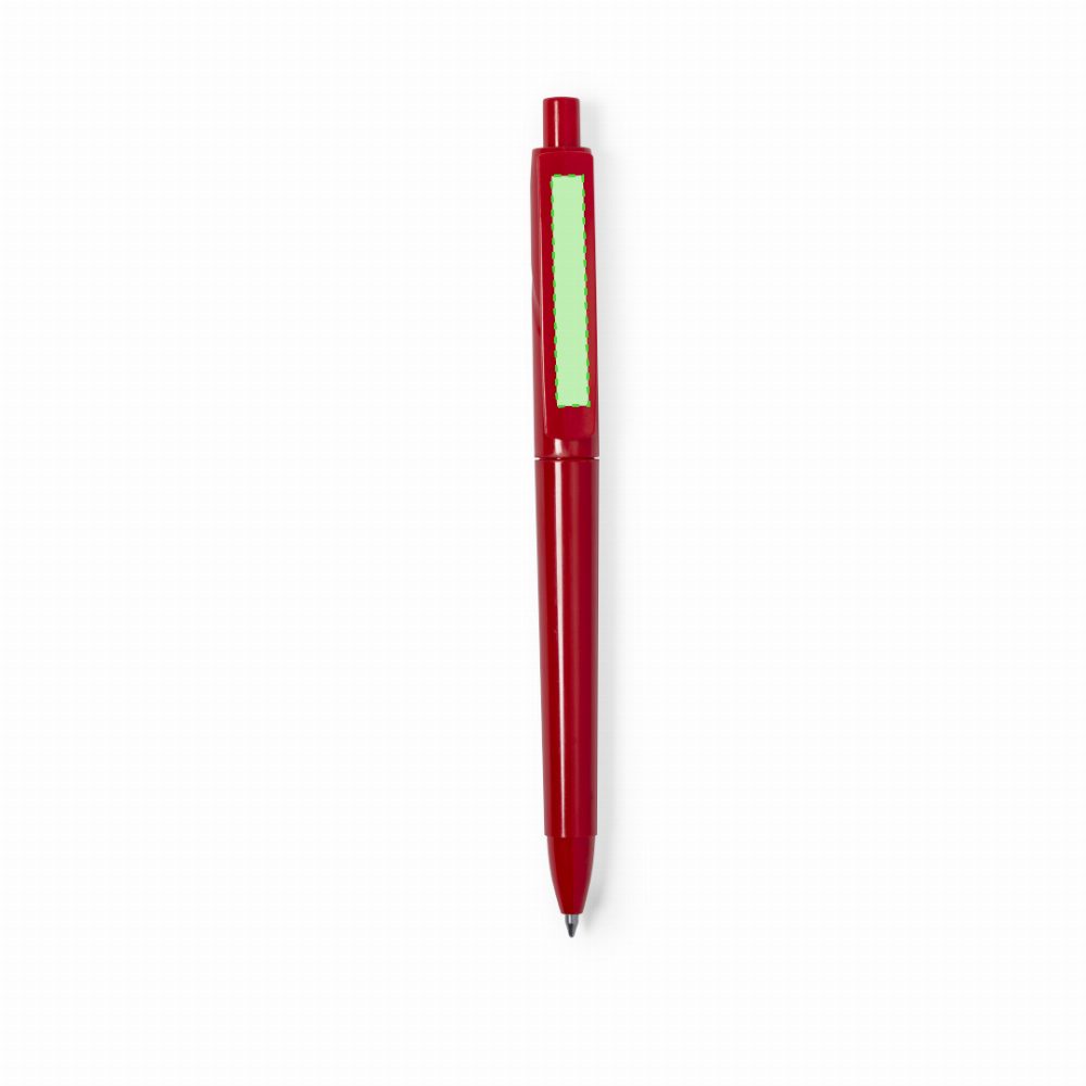 Branding diagram for Ballpoint pens of RPET, with printing mechanism Dontiox – Area 5