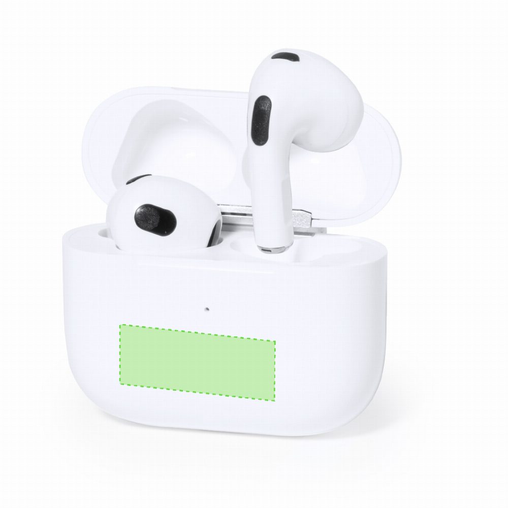 Druckskizze für Bluetooth In Ear Kopfhörer Dodiax – Vorderseite