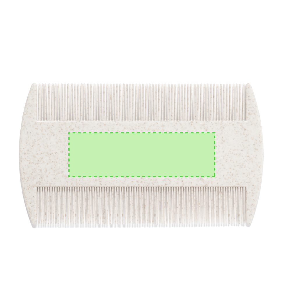 Branding diagram for Animal hair brush of wheat straw Vandyt – Area 1