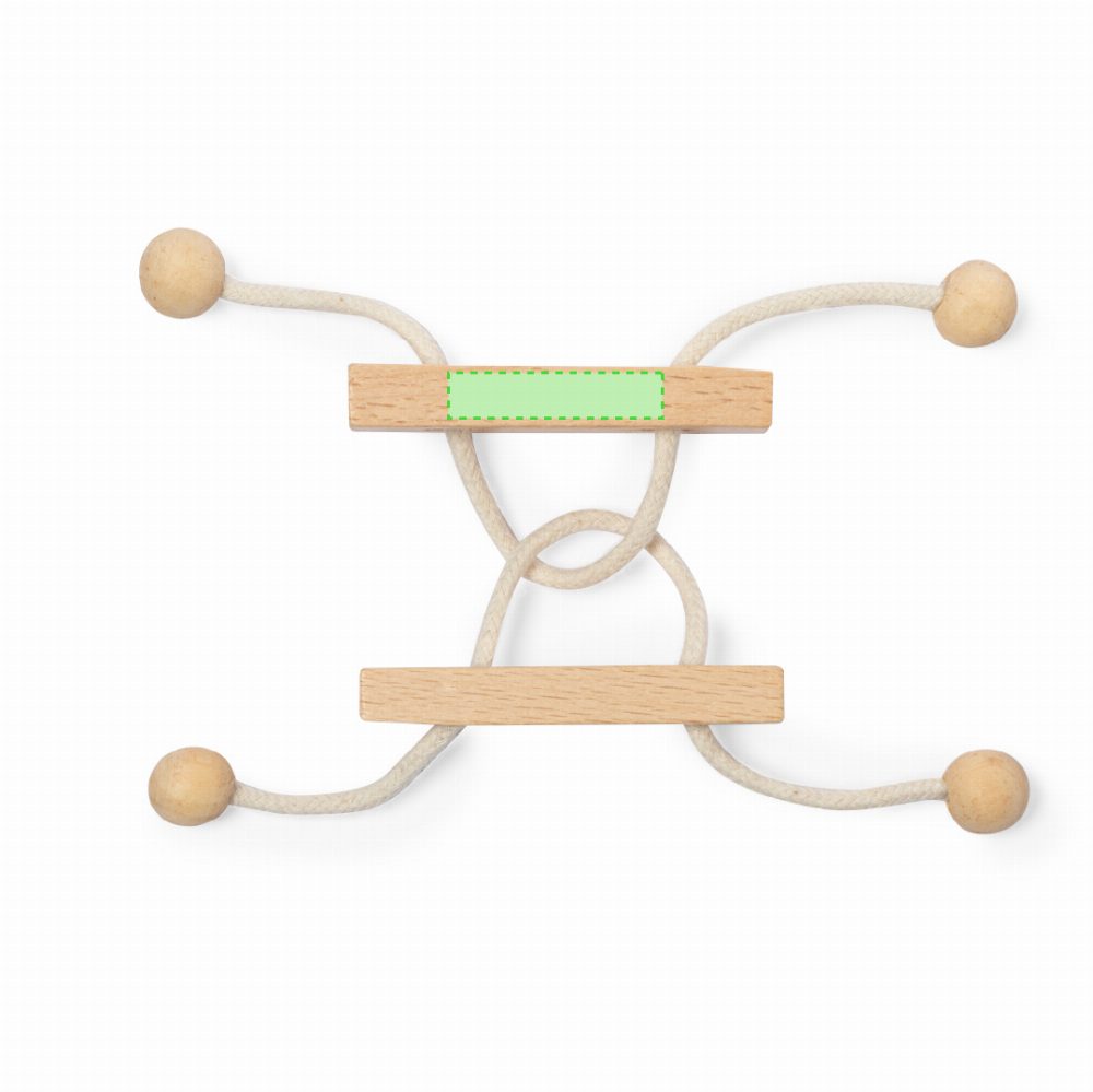 Branding diagram for Wood rope puzzle Griffon – Area 2
