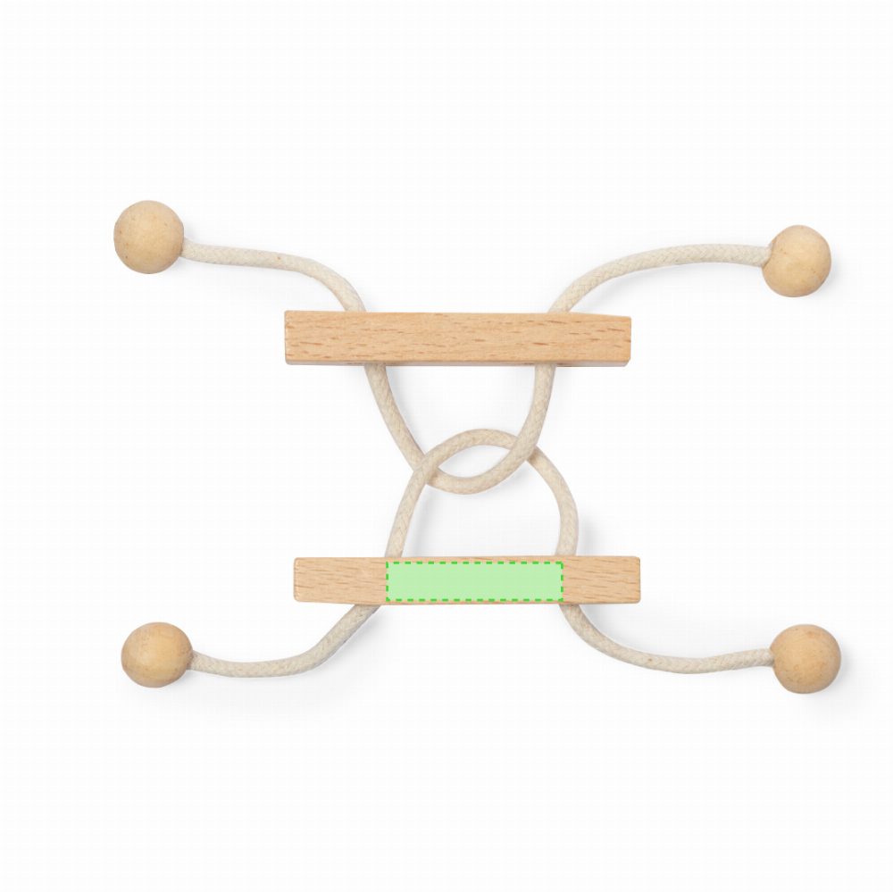 Druckskizze für Holz Seilpuzzle Griffon – Fläche 3