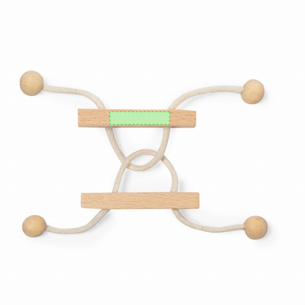 Druckskizze für Holz Seilpuzzle Griffon – Fläche 4
