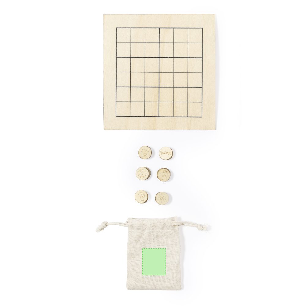 Branding diagram for Children Sudoku with motif stones Sudokids – Area 1