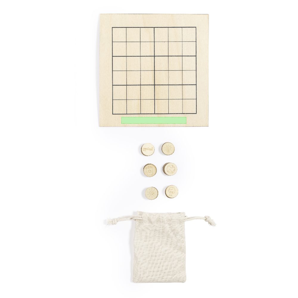 Branding diagram for Children Sudoku with motif stones Sudokids – Area 4