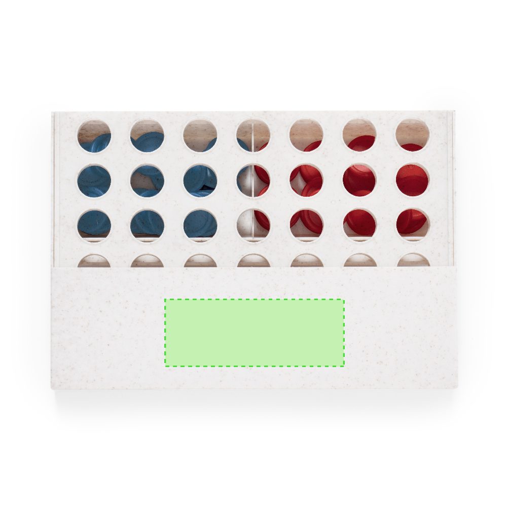Druckskizze für Vier Gewinnt Spiel aus Weizenstroh Cissex – Fläche 3